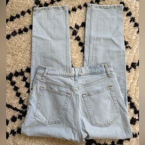 Abercrombie & Fitch Ankle Straight Leg Jeans - Curve Love